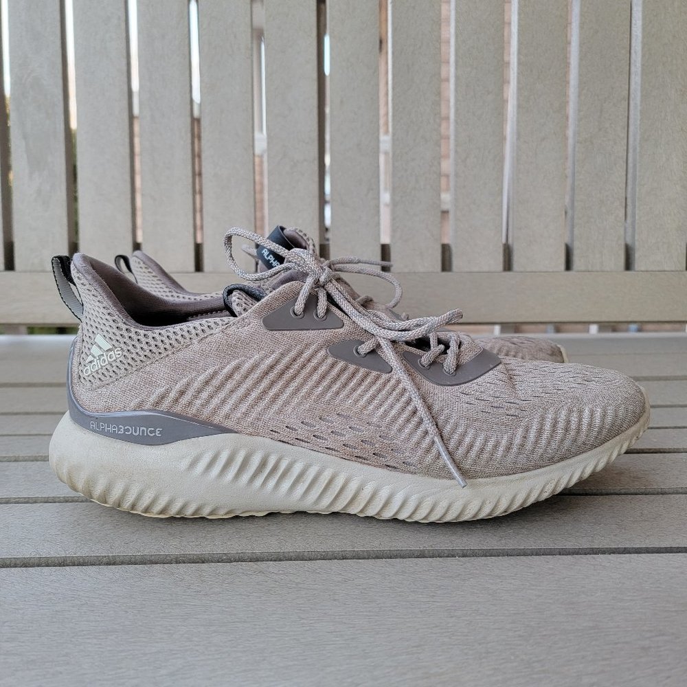 Adidas Alphabounce Men's 10 Tan/Beige